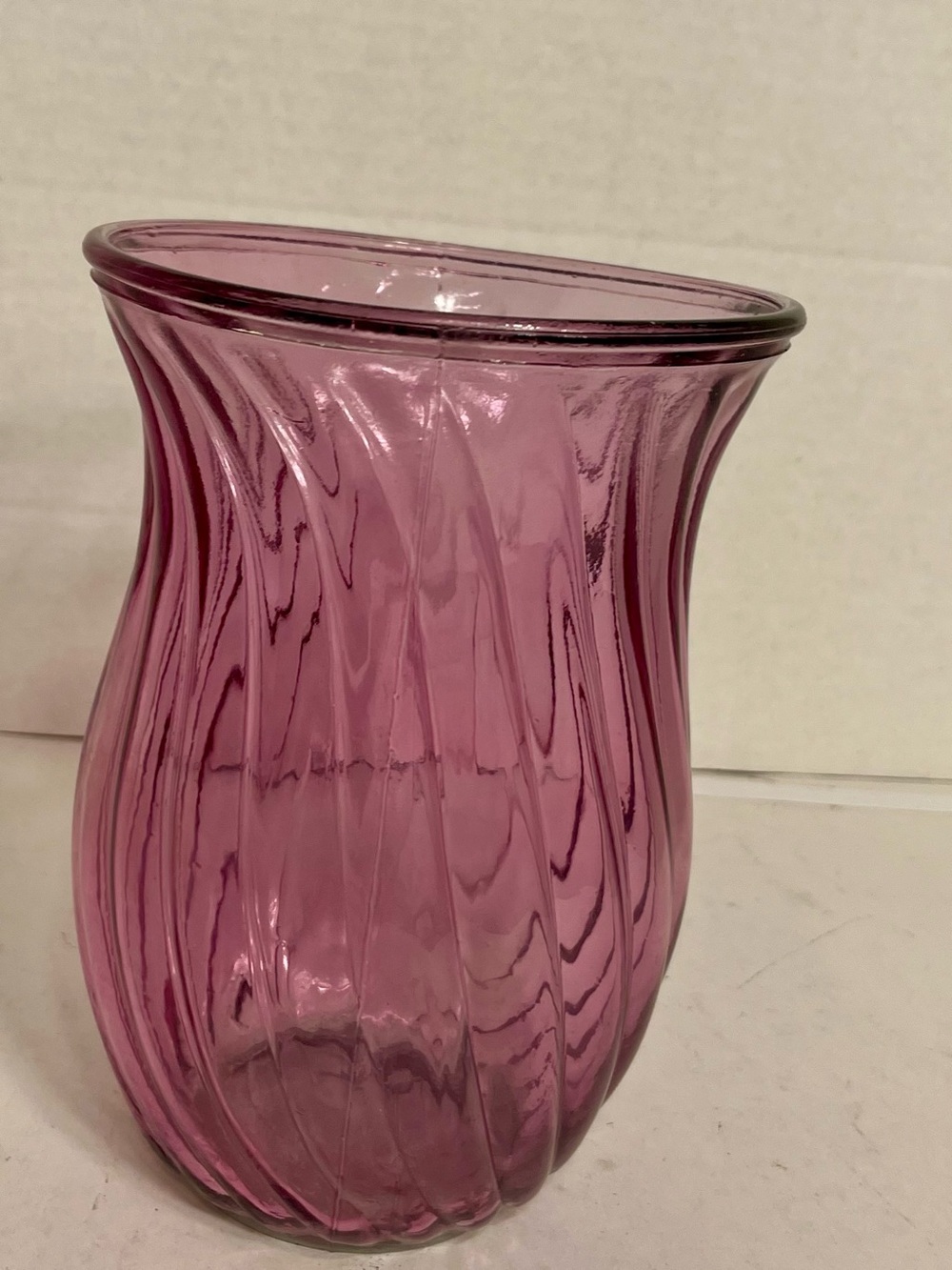 1-800-Flowers.com Amber Brown Glass Vase - Home/Room Decor